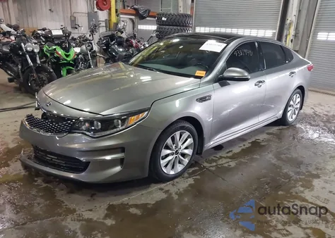 2016 Kia Optima Ex from USA, damaged, VIN 5XXGU4L36GG093003